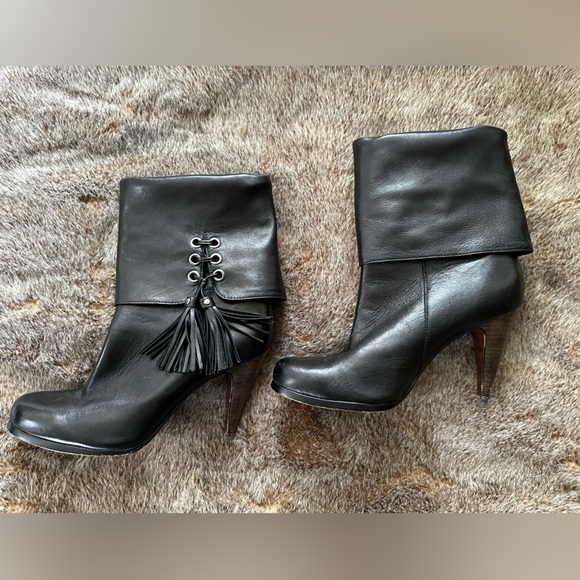 Coach Leather Tassle Boots - Picture 12 of 13